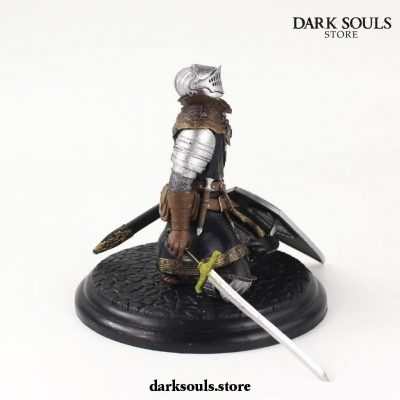 14Cm Dark Souls Black Faraam Knight With Sword Pvc Figure