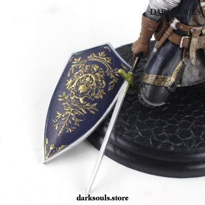 14Cm Dark Souls Black Faraam Knight With Sword Pvc Figure