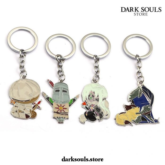 2021 Cute Dark Souls Metal Pendant Keychain