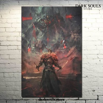 2021 Dark Souls Warrior Cobat Demon Canvas Home Decor