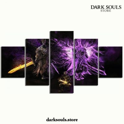 2021 New Design 5 Pieces Dark Souls Knight Canvas Wall Art