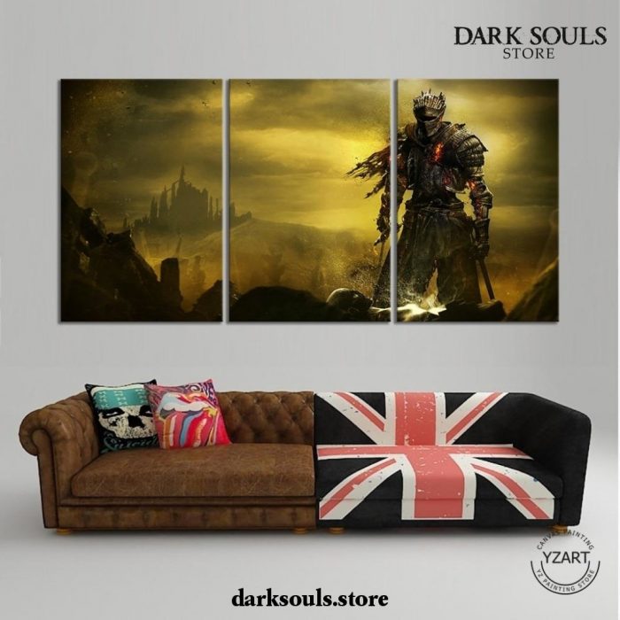 3Pcs Game Dark Souls Warrior Canvas Wall Art