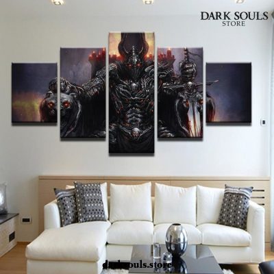 5 Pieces Dark Souls Boss Throne Canvas Wall Art