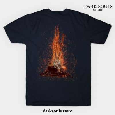 Bonfire Of Souls T-Shirt Navy Blue / S