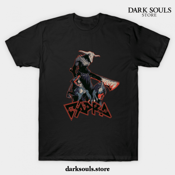Capra Demon Unofficial Dark Souls Metal Band T-Shirt Black / S