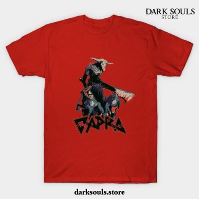 Capra Demon Unofficial Dark Souls Metal Band T-Shirt Red / S