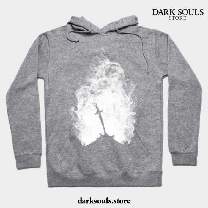 Dark Flame Hoodie Gray / S