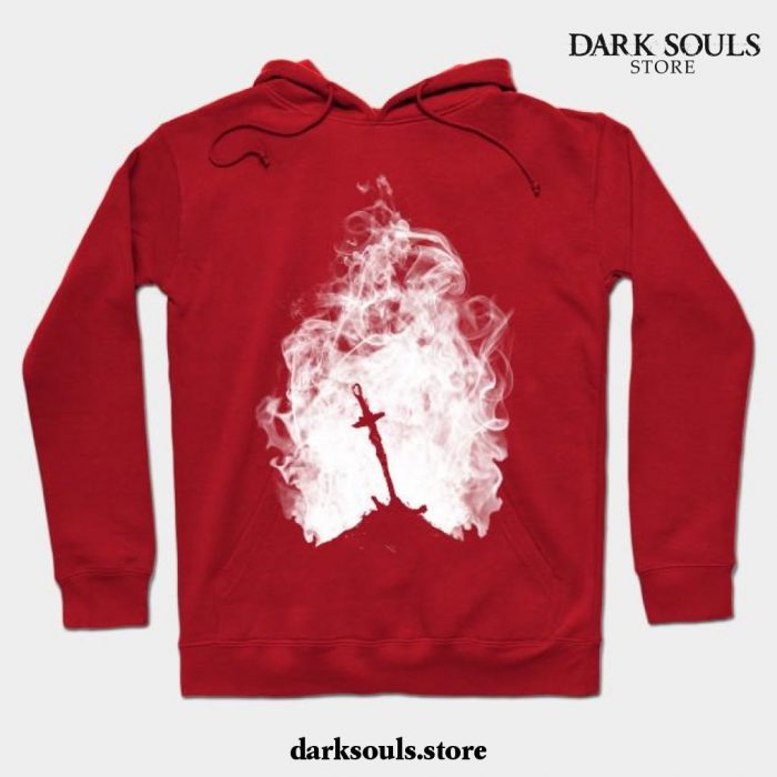 Dark Flame Hoodie Red / S