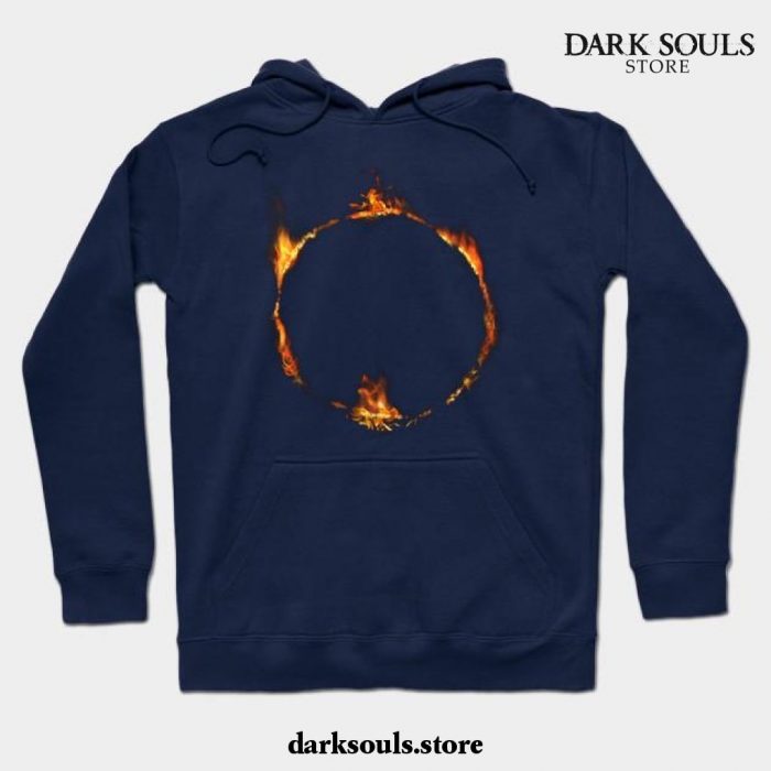 Dark Sign Hoodie Navy Blue / S