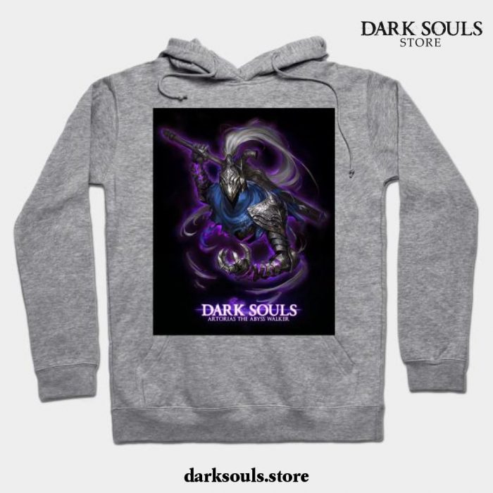 Dark Soul Artorias Warrior Hoodie Gray / S