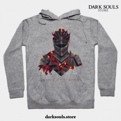 Dark Soul Of Cinder Hoodie Gray / S