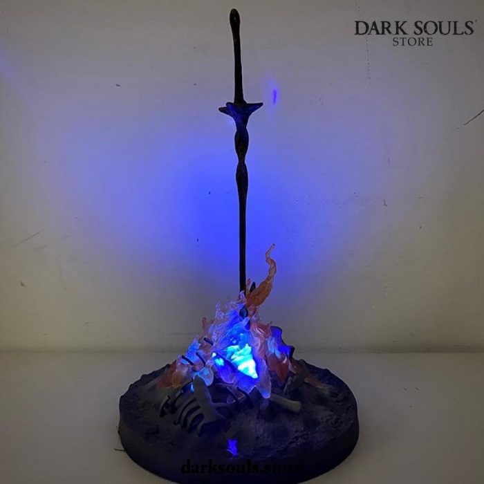 Dark Souls Bonfire Led Lamp Black Faraam Knight Action Figure