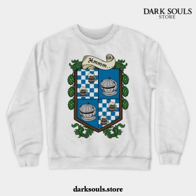 Dark Souls - Catarina Coat Of Arms Crewneck Sweatshirt White / S