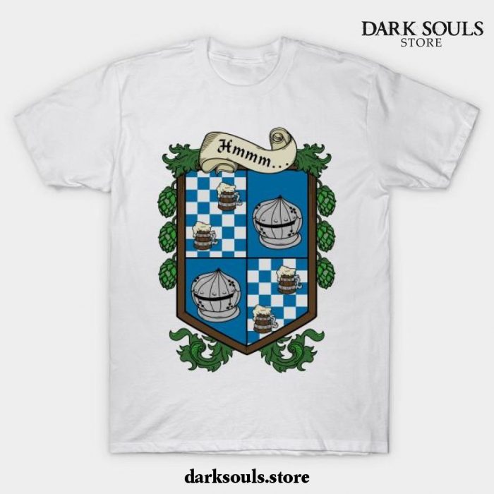 Dark Souls - Catarina Coat Of Arms T-Shirt White / S