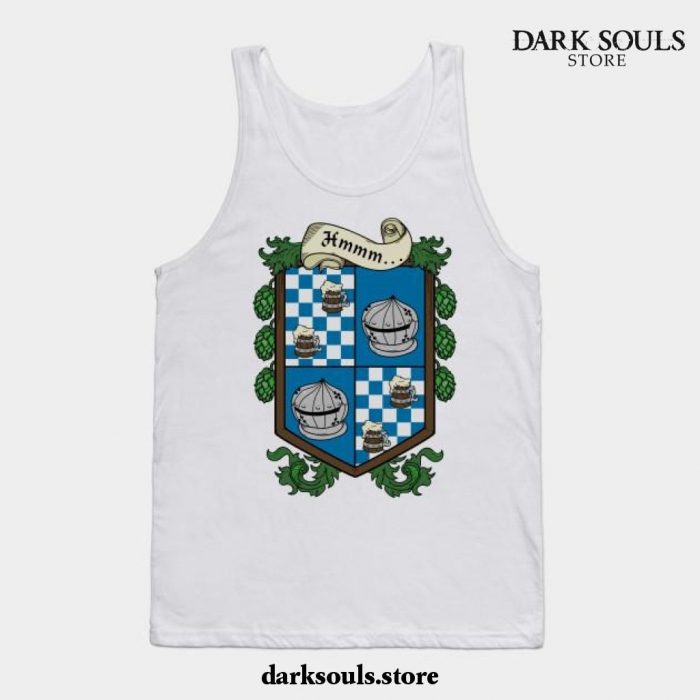 Dark Souls - Catarina Coat Of Arms Tank Top White / S