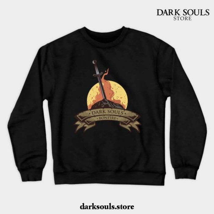 Dark Souls Crewneck Sweatshirt Black / S