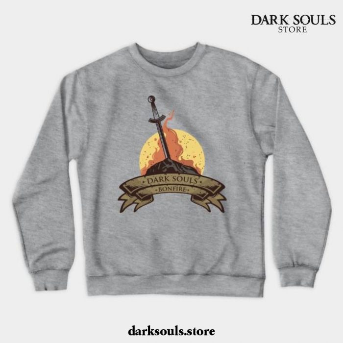 Dark Souls Crewneck Sweatshirt Gray / S