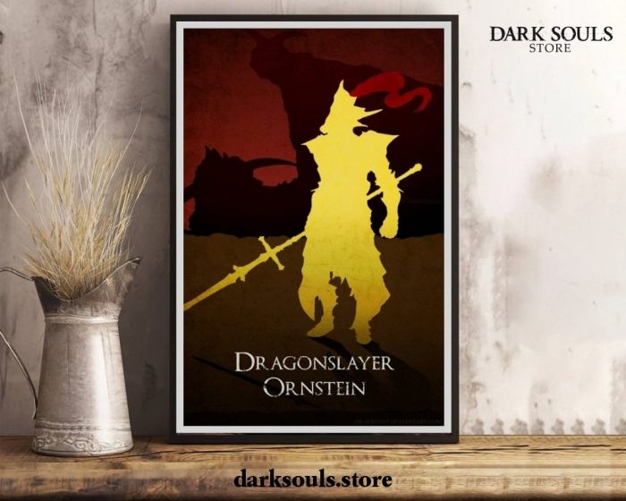 Dark Souls Dragonslayer Ornstein Minimal Poster