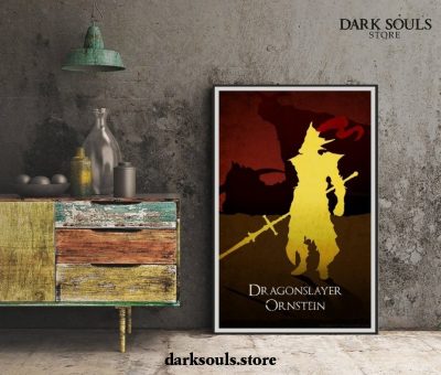 Dark Souls Dragonslayer Ornstein Minimal Poster