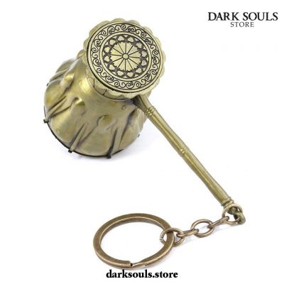 Dark Souls Executioner Smough Hammer Figure Keychain
