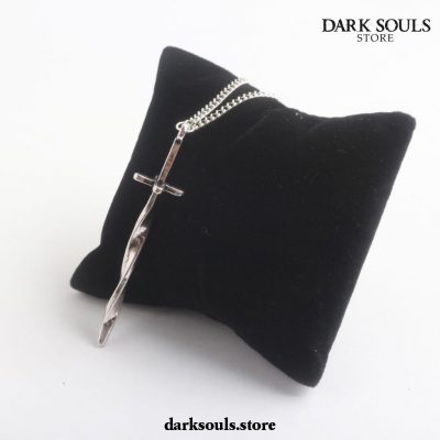 Dark Souls Firelink Coiled Sword Charm Pendant Necklace