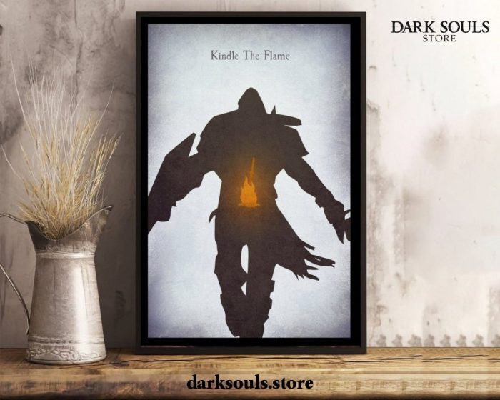 Dark Souls Kindle The Flame Minimal Poster