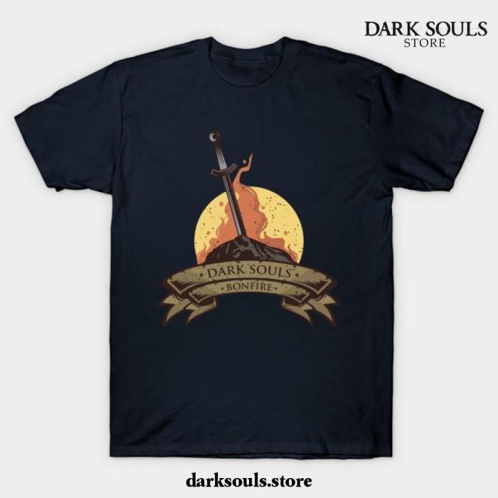 Dark Souls T-Shirt Navy Blue / S