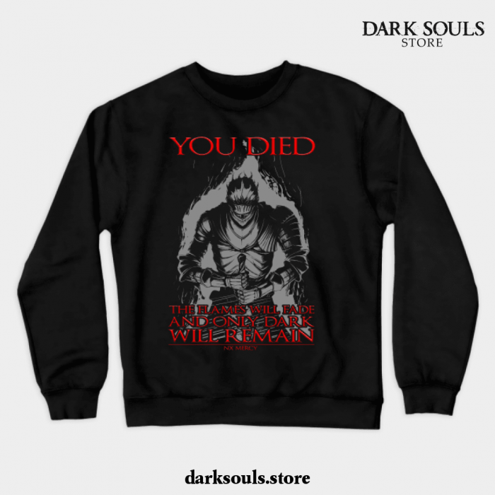 Death Crewneck Sweatshirt Black / S