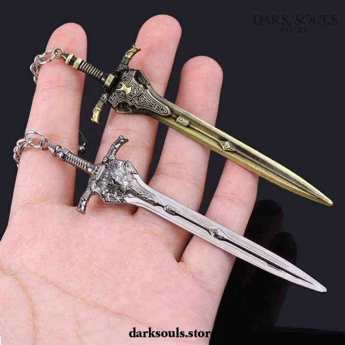 Game Dark Souls 3 Keychain Artorias Gray Sword