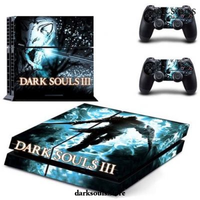 Game Dark Souls Iii Ps4 Skin Sticker Decal For Sony Playstation 4 Console And 2 Controllers Style