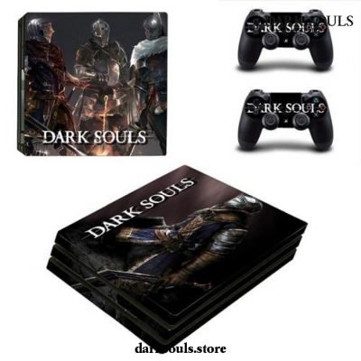 Game Dark Souls Ps4 Pro Skin Sticker Decal For Sony Playstation 4 Console And 2 Controllers Style