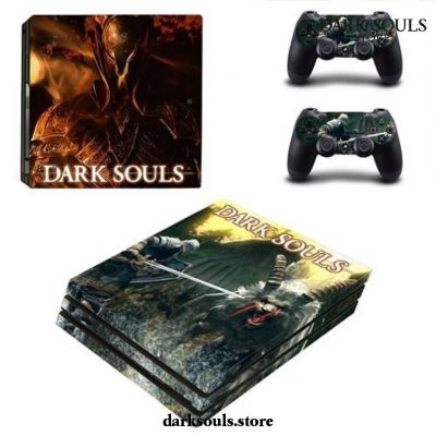 Game Dark Souls Ps4 Pro Skin Sticker Decal For Sony Playstation 4 Console And 2 Controllers Style 5