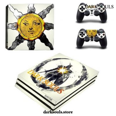 Game Dark Souls Ps4 Pro Skin Sticker Decal For Sony Playstation 4 Console And 2 Controllers Style 7
