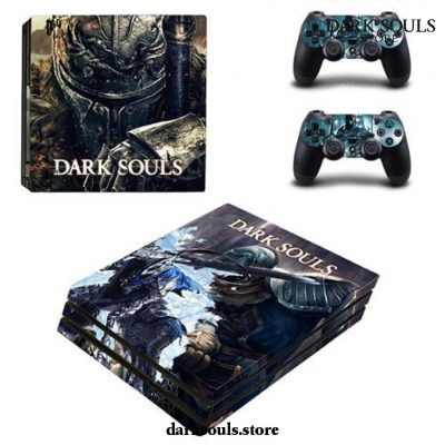 Game Dark Souls Ps4 Pro Skin Sticker Decal For Sony Playstation 4 Console And 2 Controllers Style 9