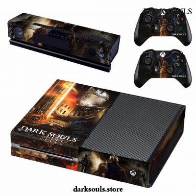 Game Dark Souls Skin Sticker Decal For Microsoft Xbox One Console And 2 Controllers