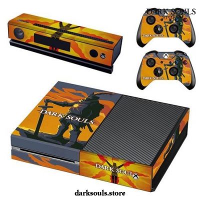 Game Dark Souls Skin Sticker Decal For Microsoft Xbox One Console And 2 Controllers Style 7