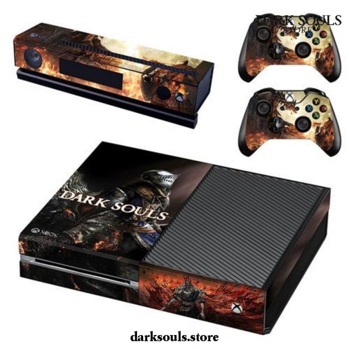 Game Dark Souls Skin Sticker Decal For Microsoft Xbox One Console And 2 Controllers Style 9