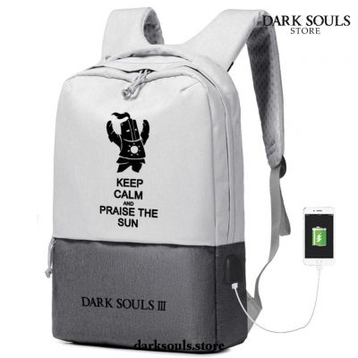 High Quality Game Dark Souls Iii Knight Of The Sun Canvas Backpack