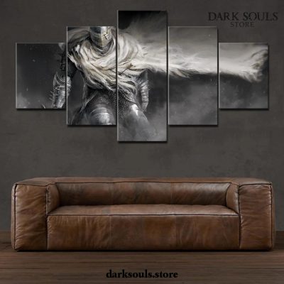New 5 Pieces Dark Souls Knight Canvas Wall Art