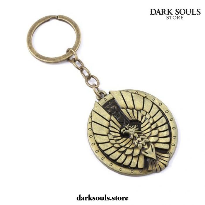 New Dark Souls Eagle Lion Dragon Badage Keychains Style 1
