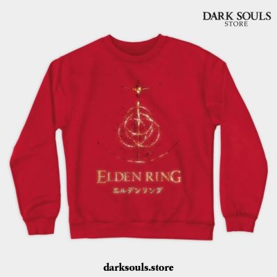 Praise The Ring Crewneck Sweatshirt Red / S