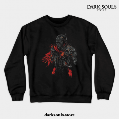 Red Knight Crewneck Sweatshirt Black / S