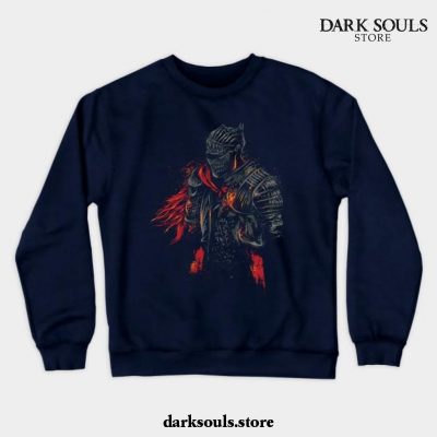 Red Knight Crewneck Sweatshirt Navy Blue / S