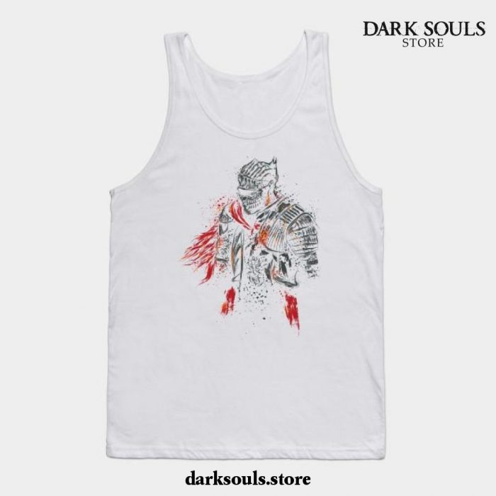 Red Knight Tank Top White / S