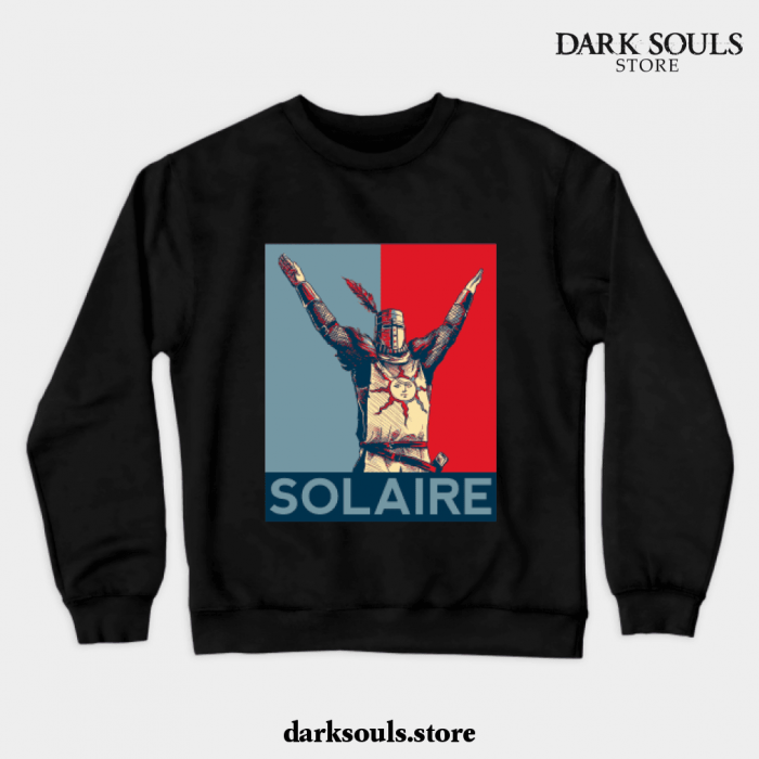 Solaire_S Hope Crewneck Sweatshirt Black / S