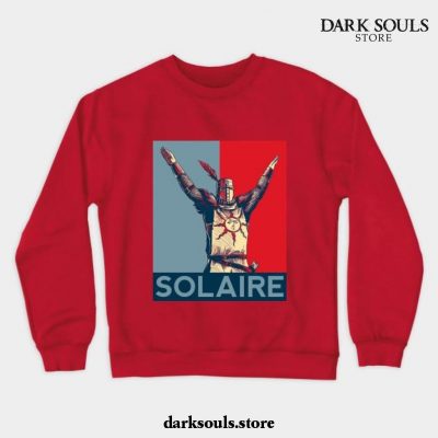 Solaire_S Hope Crewneck Sweatshirt Red / S
