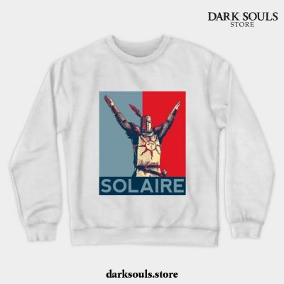 Solaire_S Hope Crewneck Sweatshirt White / S
