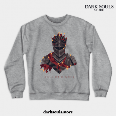 Soul Of Cinder Crewneck Sweatshirt Gray / S