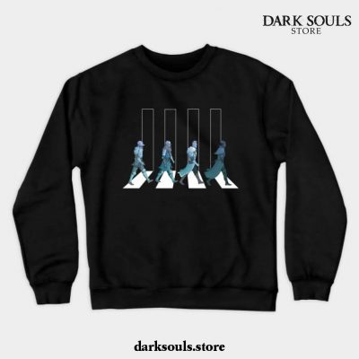 Souls Road Crewneck Sweatshirt Black / S