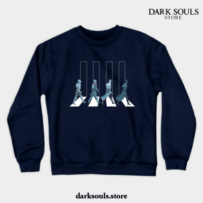 Souls Road Crewneck Sweatshirt Navy Blue / S